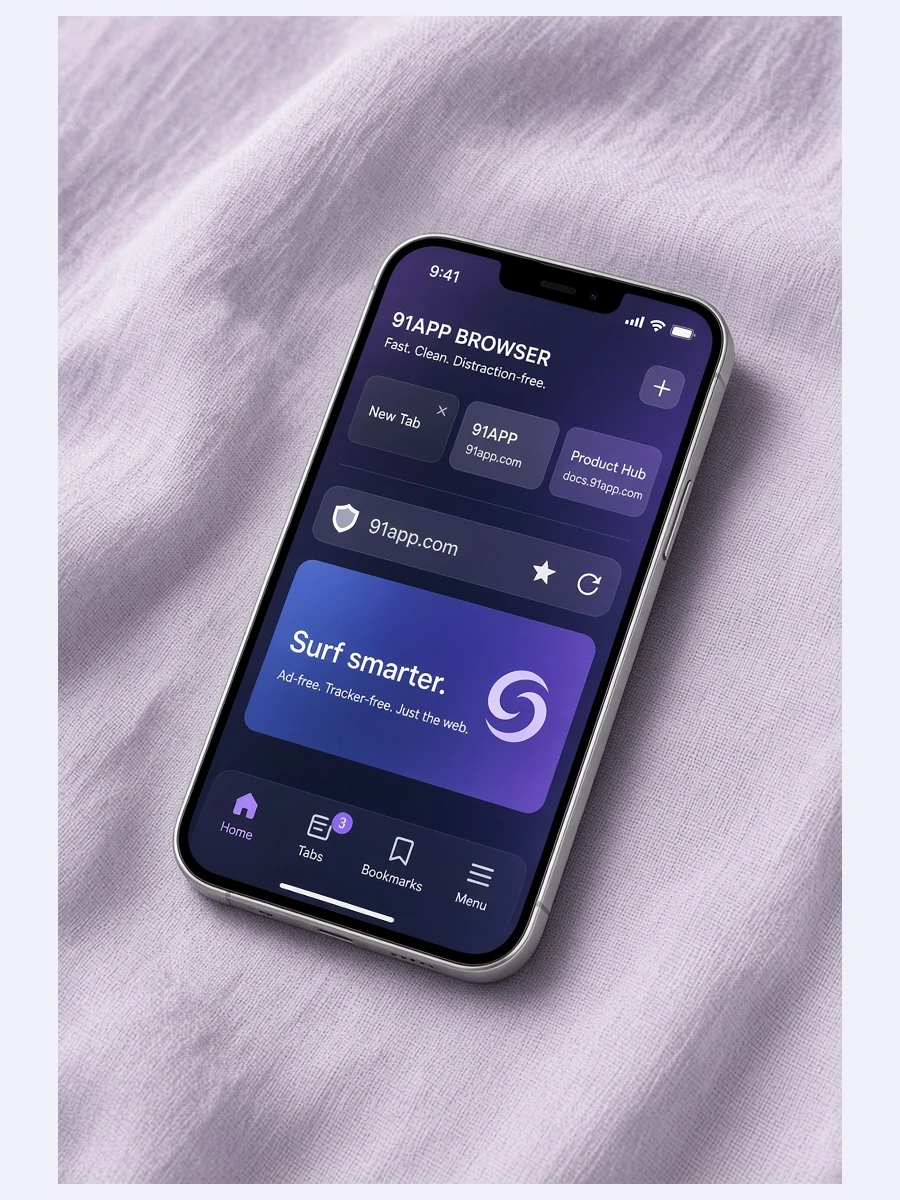 91app浏览器APP界面展示